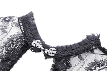 Load image into Gallery viewer, Gothic gorgeous cocktail lace dress DW386 - Gothlolibeauty