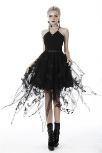 Gothic sexy butterfly strap dress DW409 - Gothlolibeauty