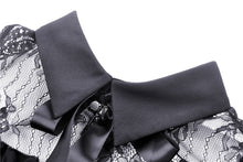 Load image into Gallery viewer, Gothic lolita off shoulder collar bow dress DW415