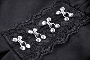 Gothic lolita off shoulder collar bow dress DW415