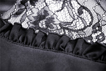 Load image into Gallery viewer, Gothic lolita off shoulder collar bow dress DW415