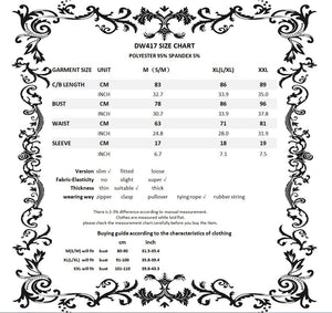 Gothic daliy mesh short sleeves halter dress DW417 - Gothlolibeauty