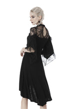 Load image into Gallery viewer, Gothic lace sexy shoulders cocktail dress DW418 - Gothlolibeauty