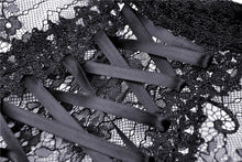 Load image into Gallery viewer, Gothic lace sexy shoulders cocktail dress DW418 - Gothlolibeauty