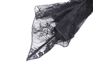 Gothic lace sexy shoulders cocktail dress DW418 - Gothlolibeauty