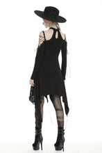 Load image into Gallery viewer, Punk off-shoulders ripped dress DW430