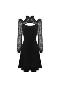 Gothic princess lace velvet dress DW433