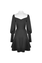 Load image into Gallery viewer, Gothic witch lace up longsleeves dress DW443