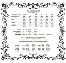 Load image into Gallery viewer, Gothic decadent longsleeves cocktail dress DW445