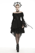 Load image into Gallery viewer, Gothic decadent longsleeves cocktail dress DW445