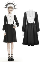 Load image into Gallery viewer, Nun dolly button up dress DW446