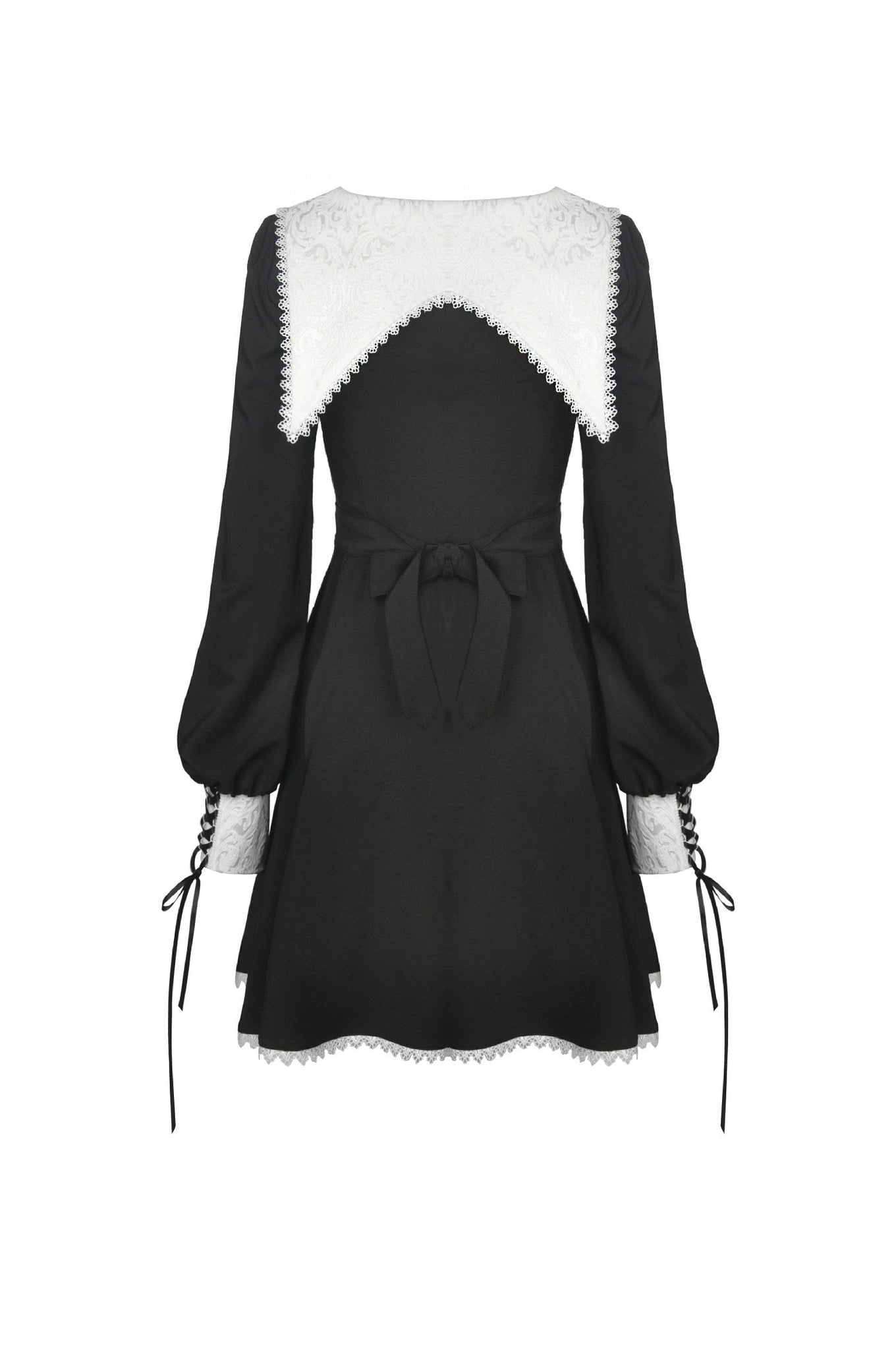 Gothic ghost white collar dress DW450 DARK IN LOVE Gothic ghost white collar dress DW450 DARK IN LOVE