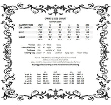 Load image into Gallery viewer, Steampunk irreqular frilly lace dress DW451