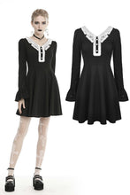 Load image into Gallery viewer, Gothic lolita doll longsleeves dress DW458