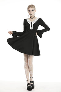Gothic lolita doll longsleeves dress DW458