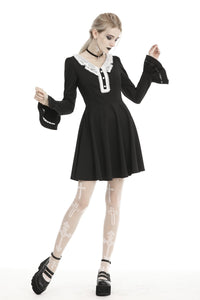 Gothic lolita doll longsleeves dress DW458