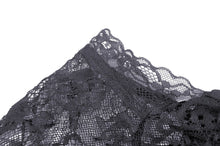 Load image into Gallery viewer, Gothic black lace frill swallow tail mermaid dress DW460