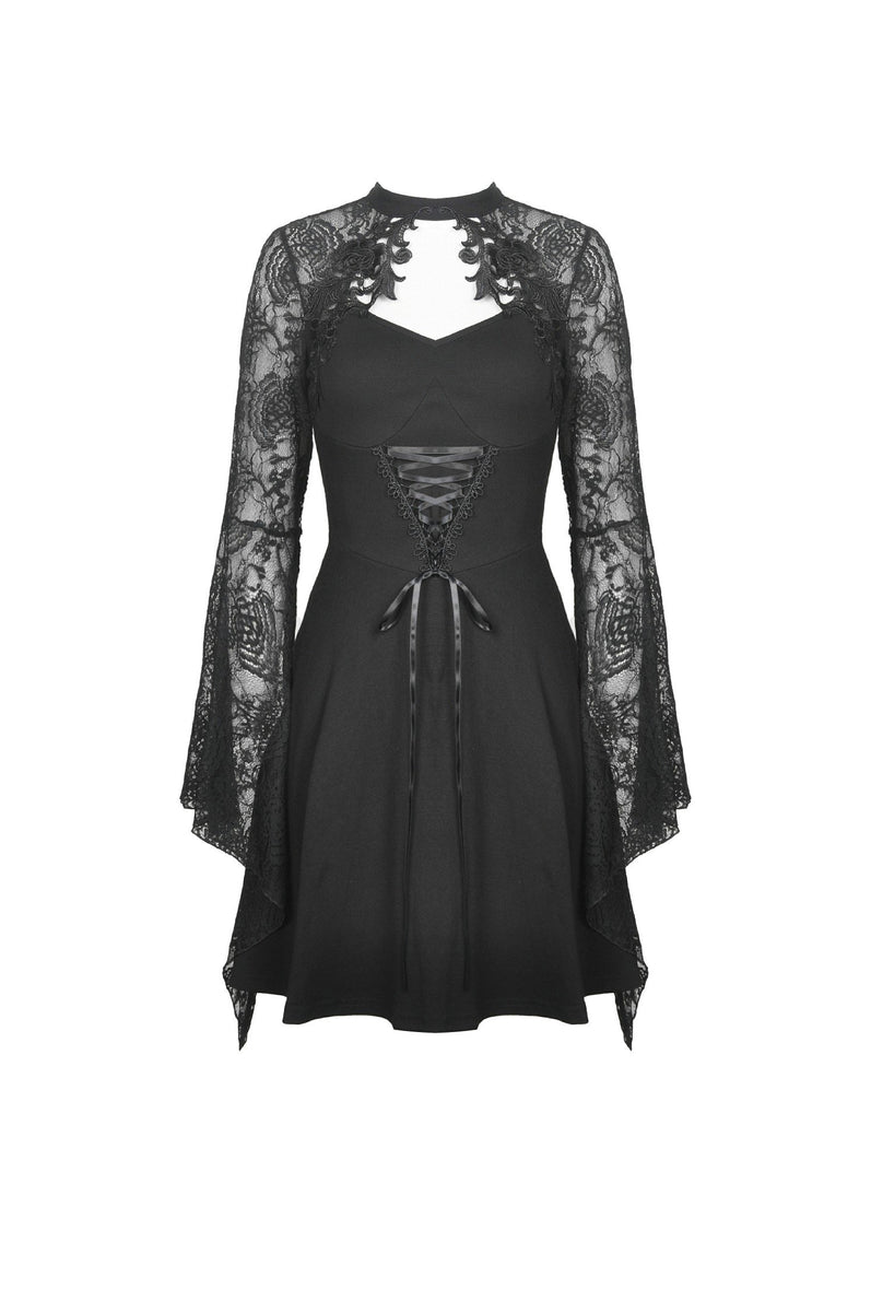 Gothic lace up doll dress DW461 – DARK IN LOVE