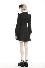 Load image into Gallery viewer, Gothic pleated button up longsleeves dress DW462