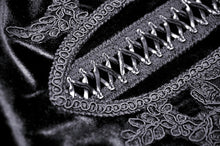 Load image into Gallery viewer, Gothic court velvet lace maxi dress DW465
