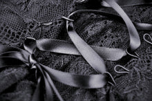 Load image into Gallery viewer, Gothic ghost irreqular frilly dress DW466