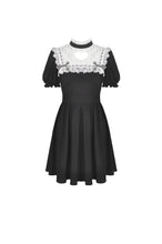 Load image into Gallery viewer, Women&#39;s hollow out peach heart melanism Alice dress DW469