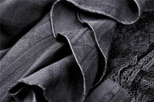 Load image into Gallery viewer, Dark mysterious frilly lace dress DW472