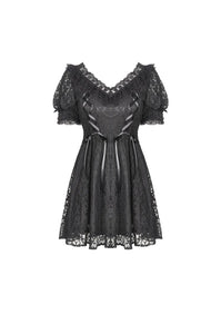 Women's sexy lace rope rebel dress DW474