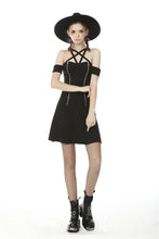 Load image into Gallery viewer, Women&#39;s sexy zipper star halter dress DW476