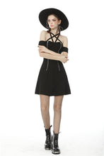Load image into Gallery viewer, Women&#39;s sexy zipper star halter dress DW476