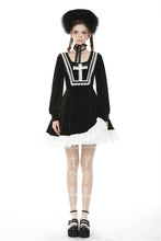 Load image into Gallery viewer, Dark haunted cross ghost dress DW481