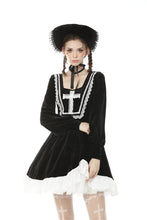 Load image into Gallery viewer, Dark haunted cross ghost dress DW481