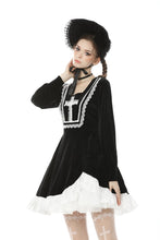 Load image into Gallery viewer, Dark haunted cross ghost dress DW481