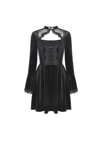 Gothic vampire velvet dress DW483