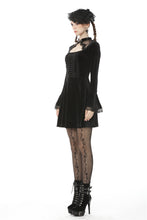 Load image into Gallery viewer, Gothic vampire velvet dress DW483
