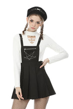 Load image into Gallery viewer, Punk locomotive chain star rebel suspender skirt DW497