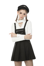 Load image into Gallery viewer, Punk locomotive chain star rebel suspender skirt DW497