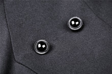 Load image into Gallery viewer, Retro zipper white hoodie rebel black dress DW500