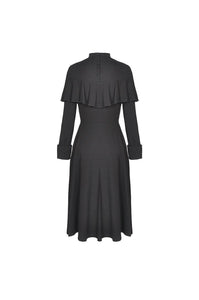 Dark nun cross midi dress DW502