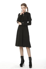Load image into Gallery viewer, Dark nun cross midi dress DW502