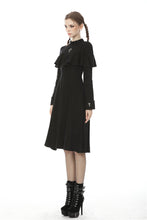 Load image into Gallery viewer, Dark nun cross midi dress DW502