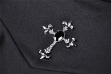 Load image into Gallery viewer, Dark nun cross midi dress DW502