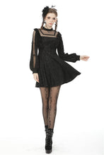 Load image into Gallery viewer, Dreamy princess lace sexy see-through square neck dress DW505