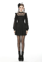 Load image into Gallery viewer, Dreamy princess lace sexy see-through square neck dress DW505