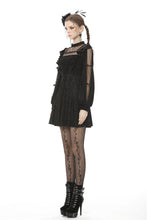 Load image into Gallery viewer, Dreamy princess lace sexy see-through square neck dress DW505