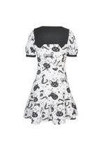 Load image into Gallery viewer, Magic cat sweet cool printed dress DW507