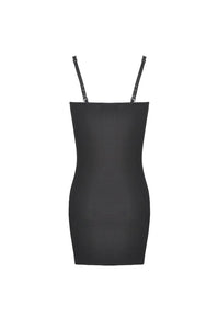 Black daily easy matching halter knited slim dress DW508