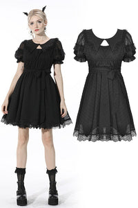 Dead bat doll collar mini dress DW512
