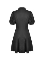 Load image into Gallery viewer, Rebel girl lace up waist lapel dress DW515