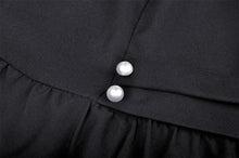 Load image into Gallery viewer, Alice in Wonderland contrast collar dress DW517